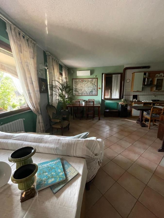 Il Giardino Di Emilia - Intero Appartamento In Villa Con Giardino Privato E Piscina Estiva Pontirolo Nuovo Kültér fotó